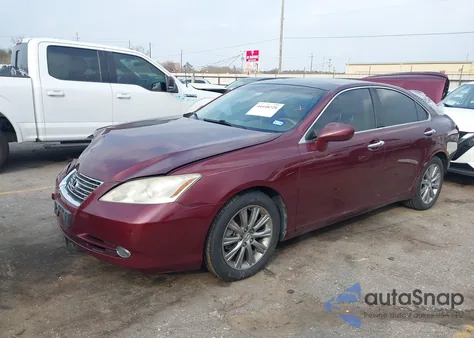 2008 Lexus Es 350 z USA, uszkodzony, nr VIN JTHBJ46GX82245341